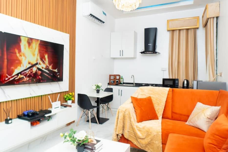 Urban Retreat Luxury Shortlet Apartment Lekki Ajah Lagos With Pool And Gym Kültér fotó
